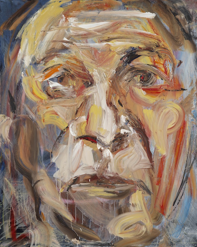 investor iii, 2012, acrylic on canvas