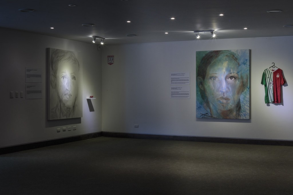 "La Ausencia en la Presencia", exhibition for the International Committee of the Red Cross, Bogota, 2014, photo: Andrés Felipe Cortés Tique 